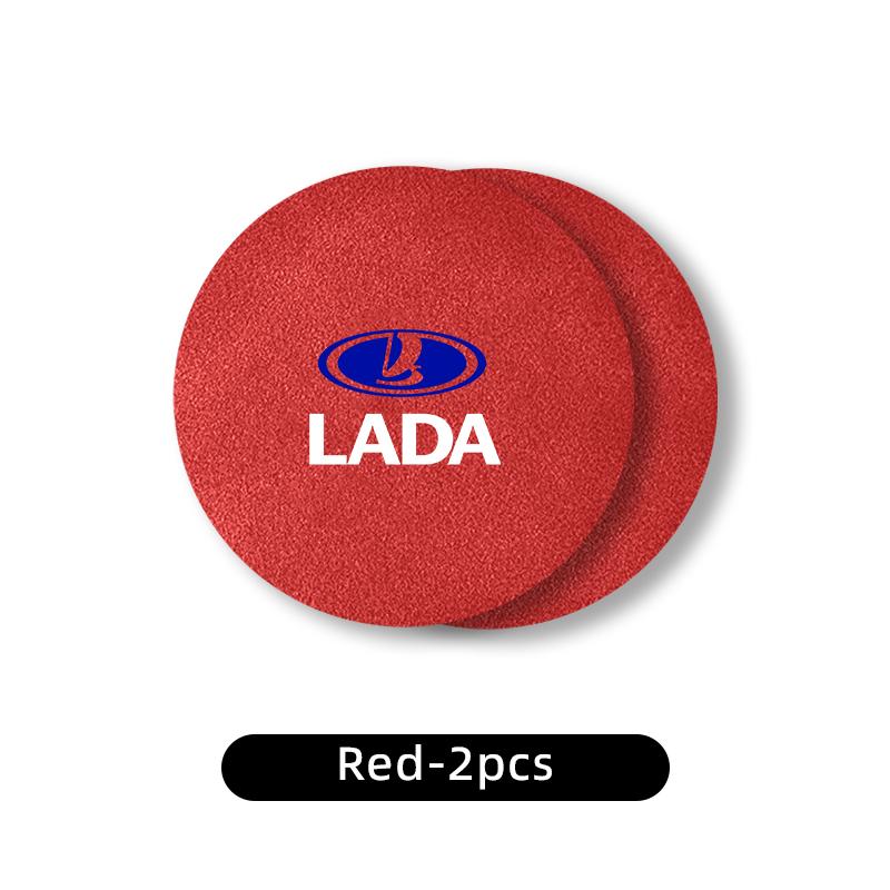 2PCS Car Coaster Cup Holder Anti-slip Accessories For Lada Vesta Niva Samara Kalina Largus Priora Xray Granta NN99