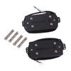 Guitar Pickup Cover Transducer Neck Bridge 2Pcs Double Coil Pickup Playing Parts
