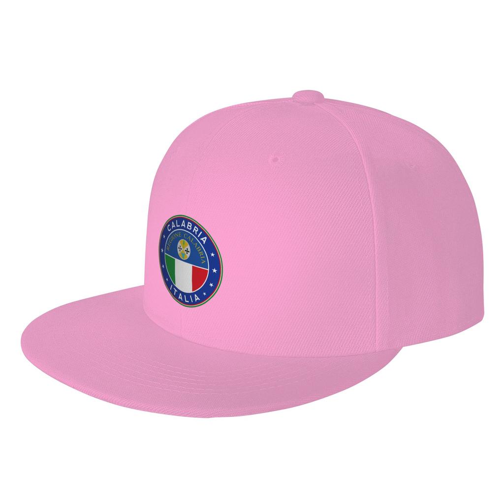 Fashion Calabria Italy Flat Brim Sun Hat Trendy Matching Sports Visors