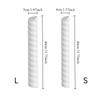 1/2pcs Tree Trunk Protector Plant Bark Growth Sleeve Plastic Telescopic Garden Accessory Prevents Squirrel Bark Gnawing