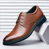 Men's Leather Shoes Lace Up Oxfords Spring Autumn Best Man Men's Business Formal Wear Casual Shoe Plus Size 47 Male Dress Shoes