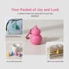 Cute Glitter Gourd Shaped Keychains Durable Clasp Vibrant Colors For Bag Decoration Daily Use Gift For Girls
