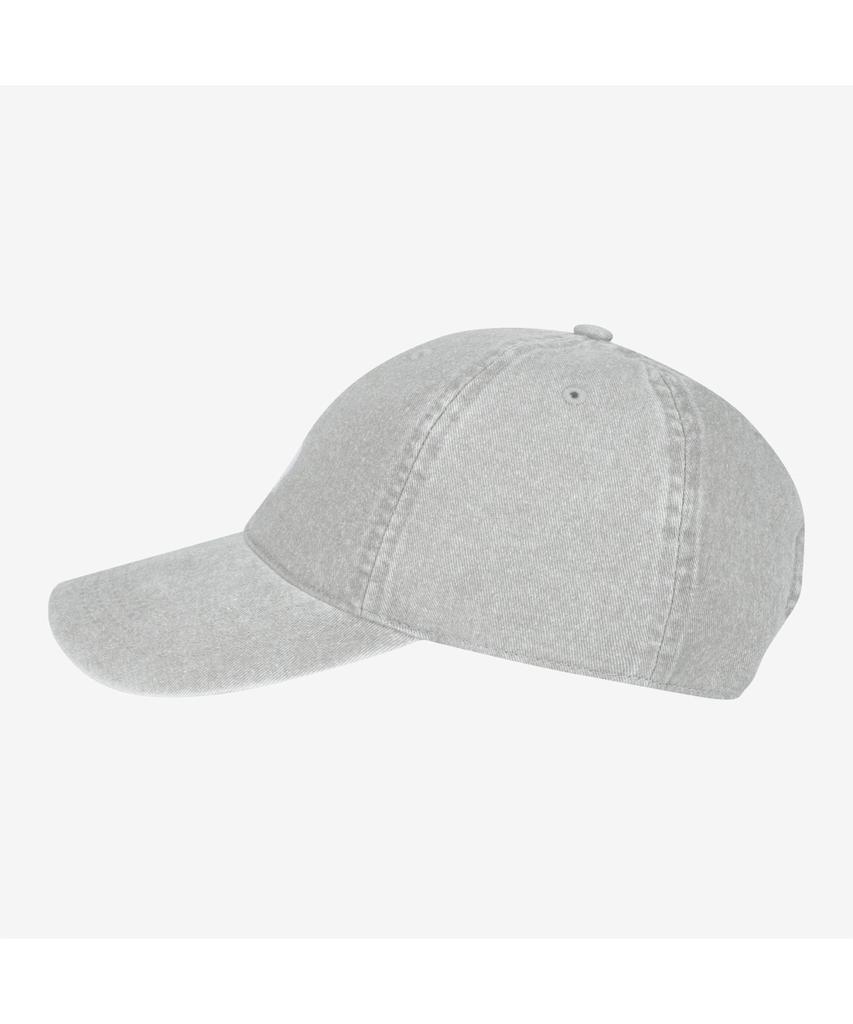 Noseupeiseu Ne3Cs00L White Label Logo Ball Cap Gray
