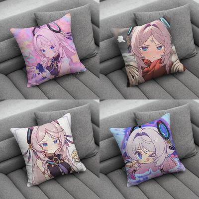 GGenshin Impact Citlali Pillow Case Soft Cushion Cases for Farmhouse Sofa Decor Home Decorations and Protector