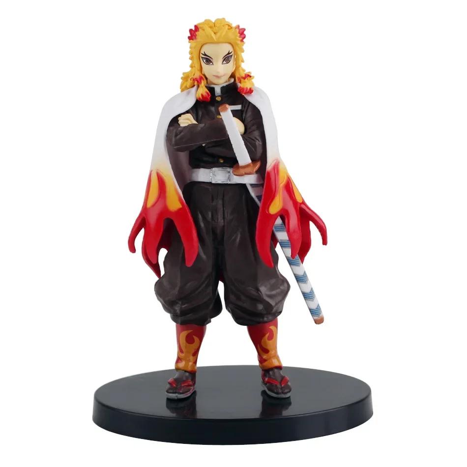 16 Anime Devil Killer Ghostbusters Character Kamado Tanjirou Action Character Agatsuma Zenitsu Nezuko Warrior PVC Model Toys