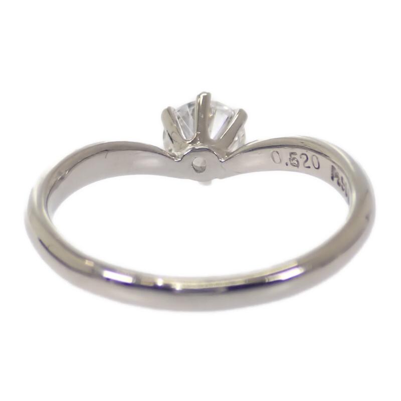 no brand  #11(JP Size) ring Pt900Platinum Women