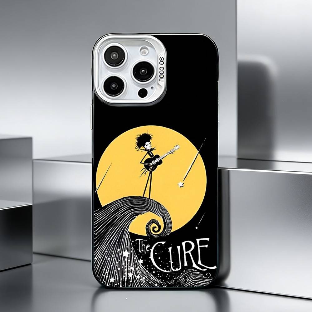The Robert C-CureS Smith Robert Smith Phone Case For iPhone 17,16,15,14,13,12,11 Plus,Pro Max,XS,Colored silver phone case iPhone16plus