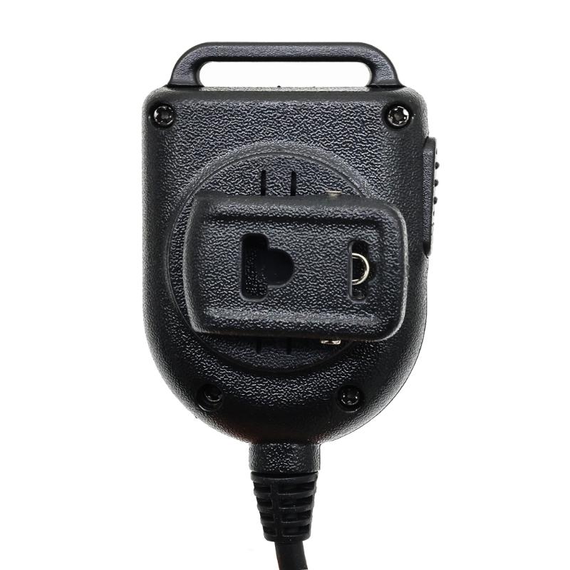 High Sensitivity 2 Pin Hand Speaker Microphone for UV5R 888S Professional Patrol Two Way Radio Communication Work Sites