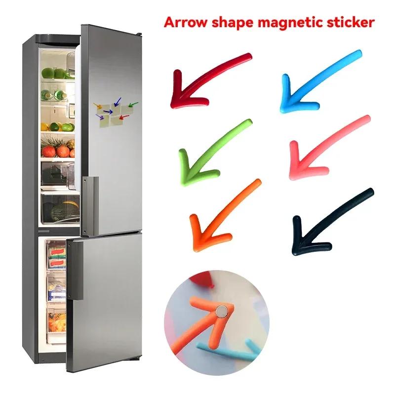 6pcs Fridge Magnet Arrow Balloon Cactus Cloud Note Refrigerator Magnetic Whiteboard Sticker Christmas Home Decoration Kitchen