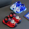 Children's Sandals New Summer Non-Slip Soft Sole Boys' Velcro Toddler Shoes Baby Beach Sandals