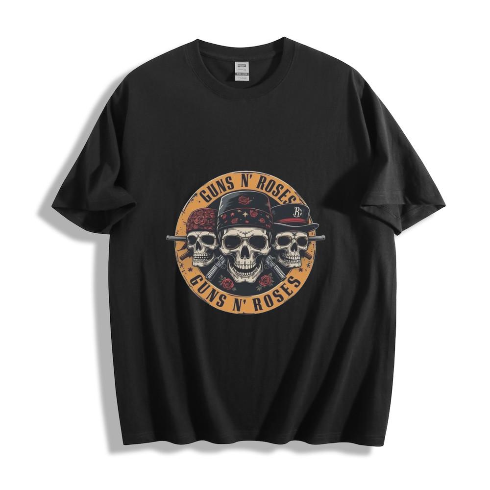 Guns N' Roses Skull Graphic T-Shirt