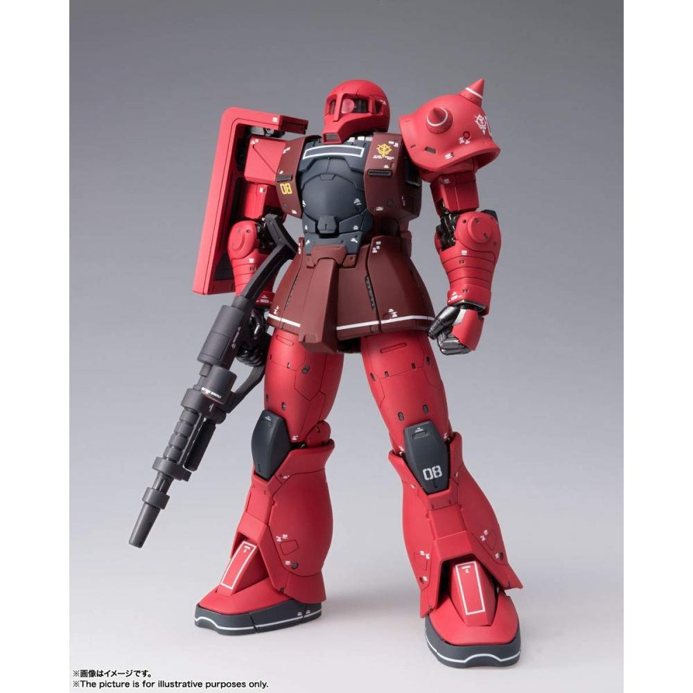 GUNDAM FIX FIGURATION METAL COMPOSITE Mobile Suit Gundam THE ORIGIN MS-05S Zaku I (Chars Maschine) ca. 180mm ABS&PVC&Druckguss bemalte bewegliche Figur