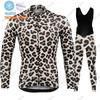 Cycling Jersey Set Mens Winter Long Sleeve Clothing Suit MTB Bike Road Pants Bib Wear Kits