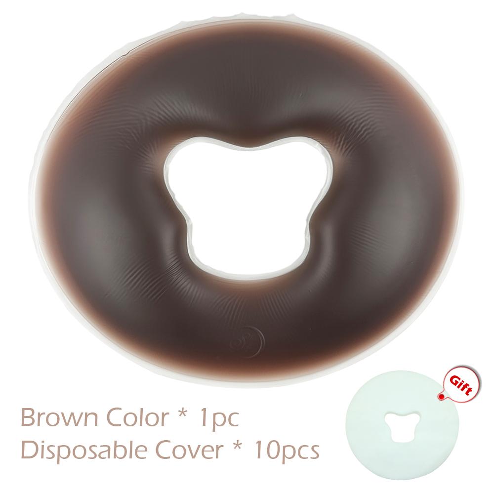 Soft Lay Face Pillow SPA Body Massage Silicone Relax Cradle Cushion Bolsters Paddle Beauty Care Non-slip Comfortable Gel Pad