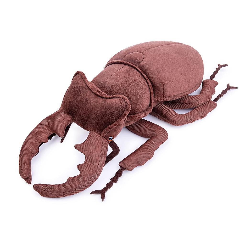 Realistic Stag Beetle Plush Stag Beetle Atlas Animal Insect Beetle Plush 26cm Soft Crustacean Animal Unique Beetle Plush Toy Model Doll Gift for Toy,