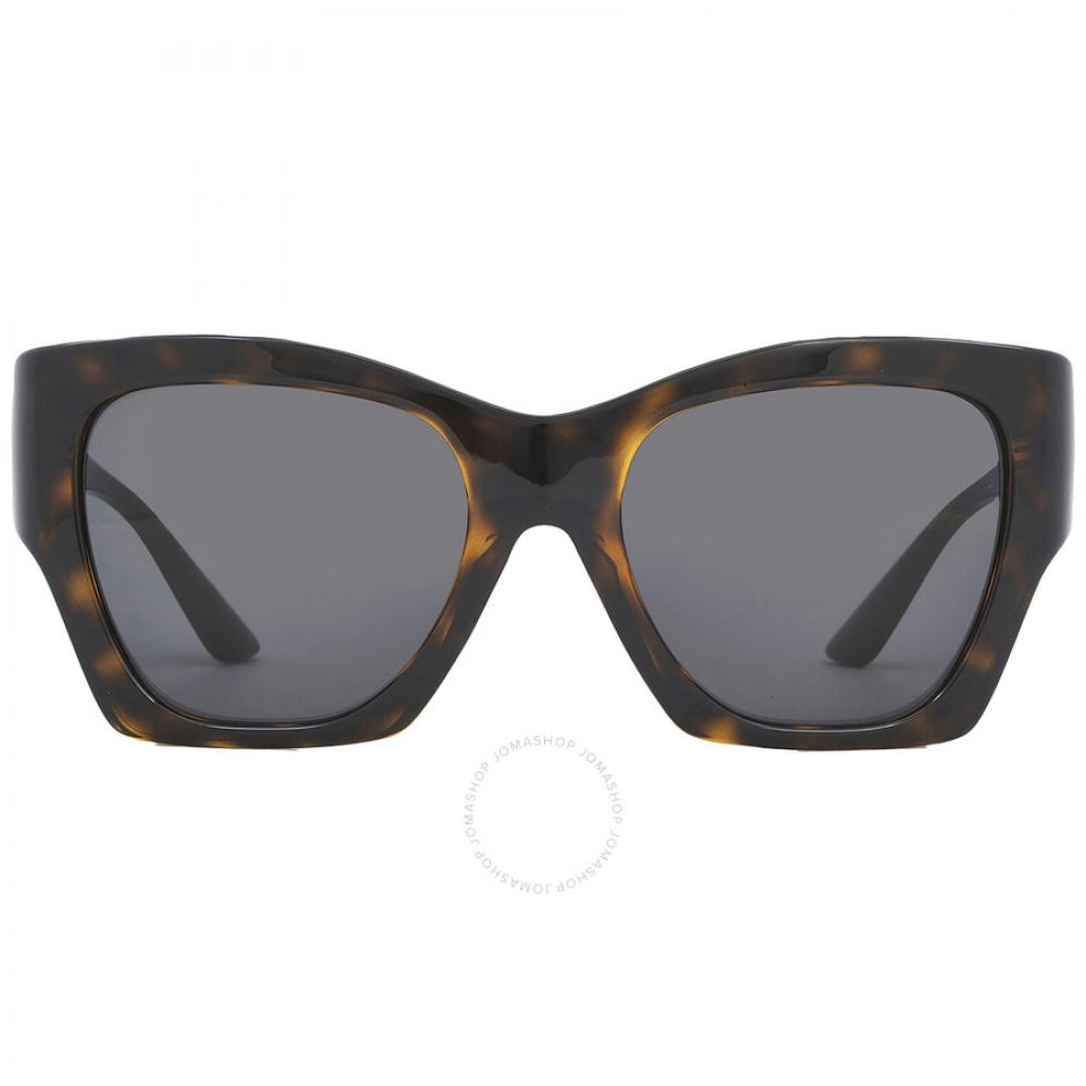 

Versace Темно-серые женские солнцезащитные очки Butterfly VE4452 108 87 55