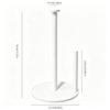 Stainless Steel Vertical Desktop Tissue and Toilet Paper Holder for Hotel Kitchen