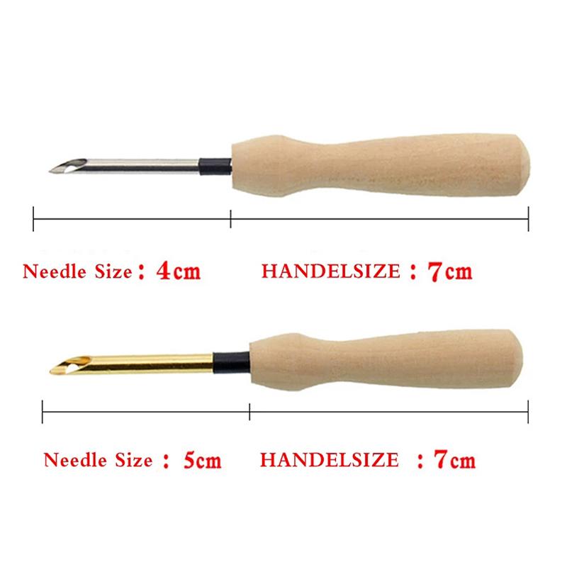 Diy Knitting Embroidery Pen Weaving Sewing Felting Craft Punch Needle Threader