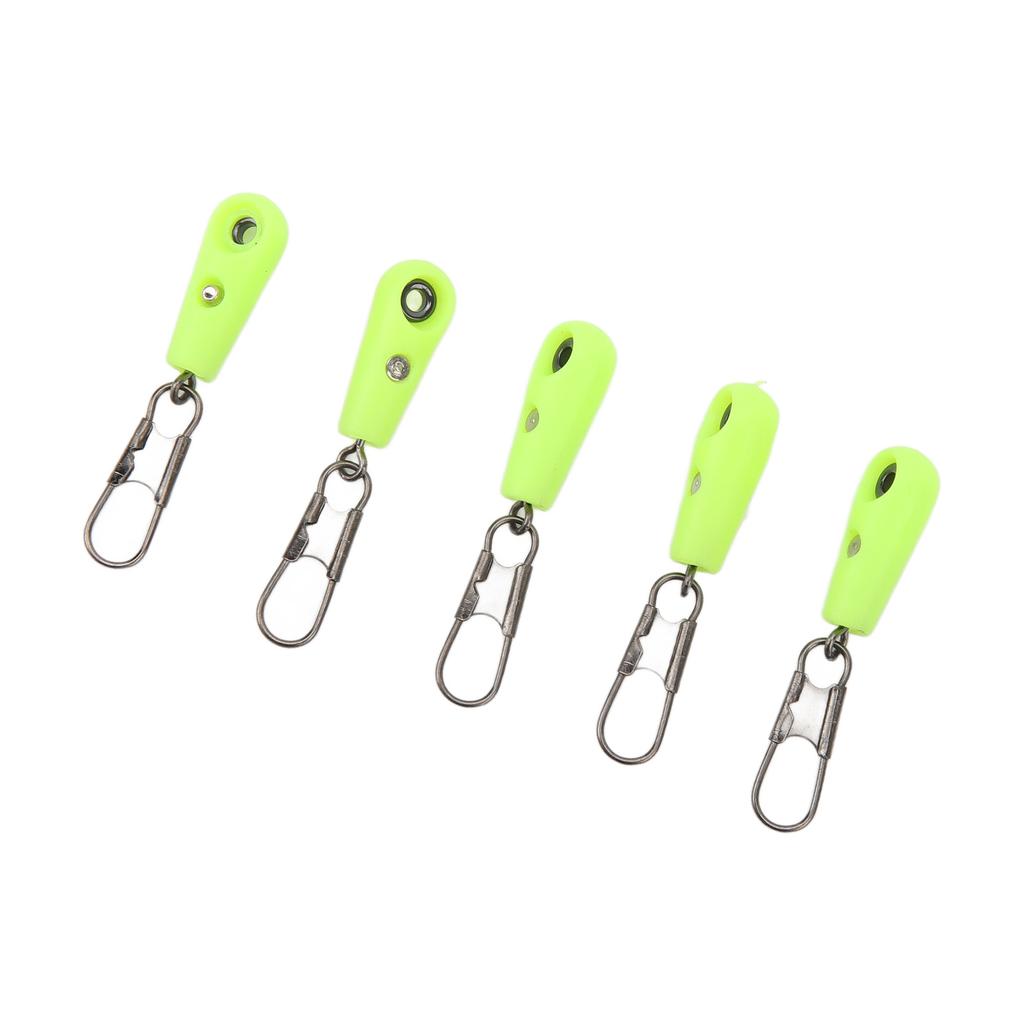 Fishing Line Sinker Slides Fishing Float Connector Green Low Resistance  Float Connector Lure Line