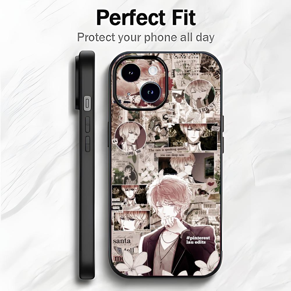 Romantic Vampire Anime D-Diabolik Lovers Phone Case Phone Case Soft Packaging Lightweight For iPhone17 16 15 14 13ProMax