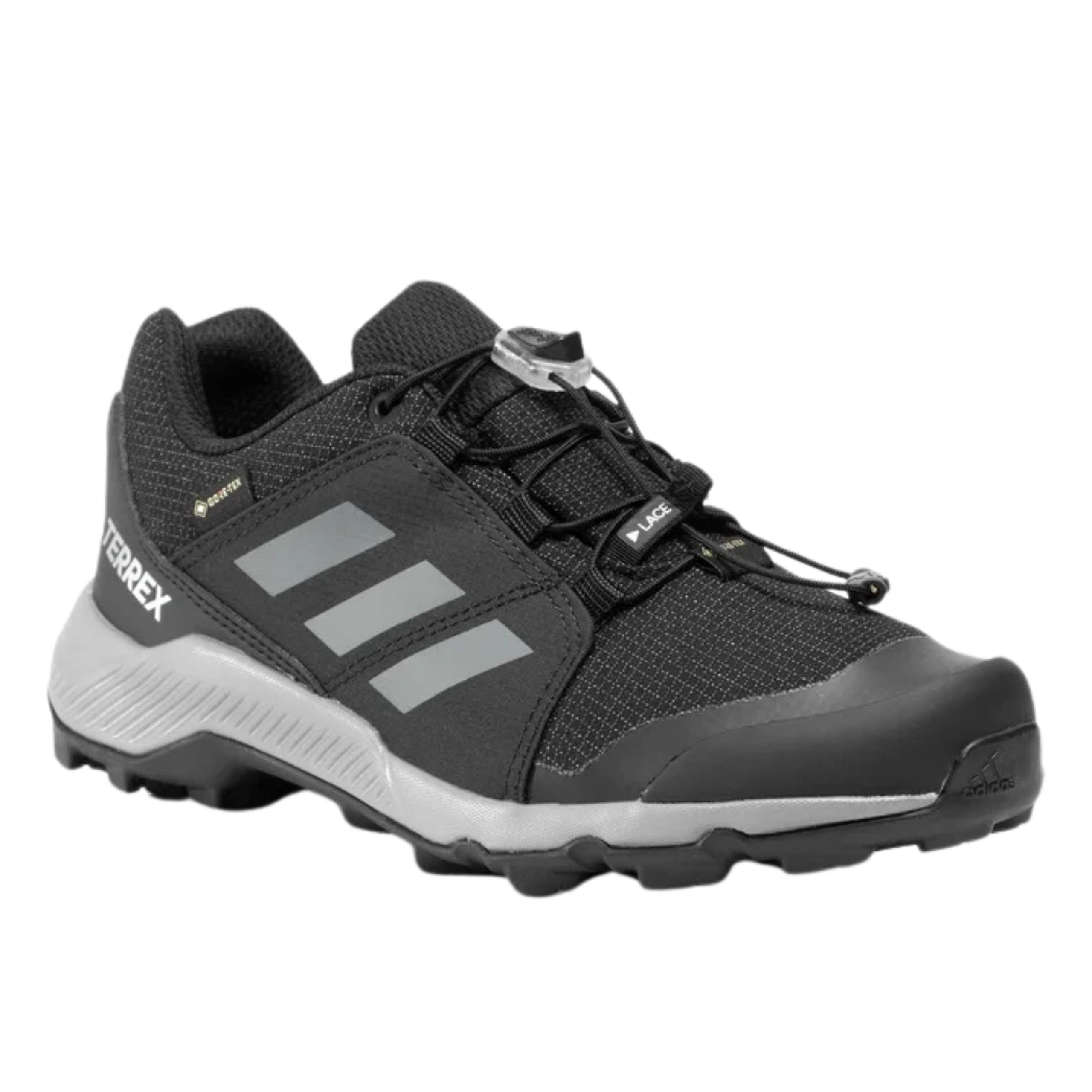 

Adidas FU7268 TERREX GTX молодежные треккинговые кроссовки черные r. 36 ⅔ чёрный