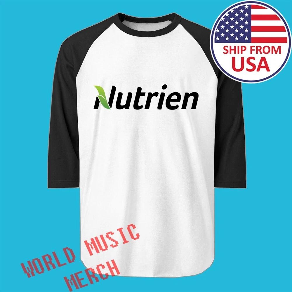 Nutrien Company Men s Raglan Black Size S to 2XL 3XL