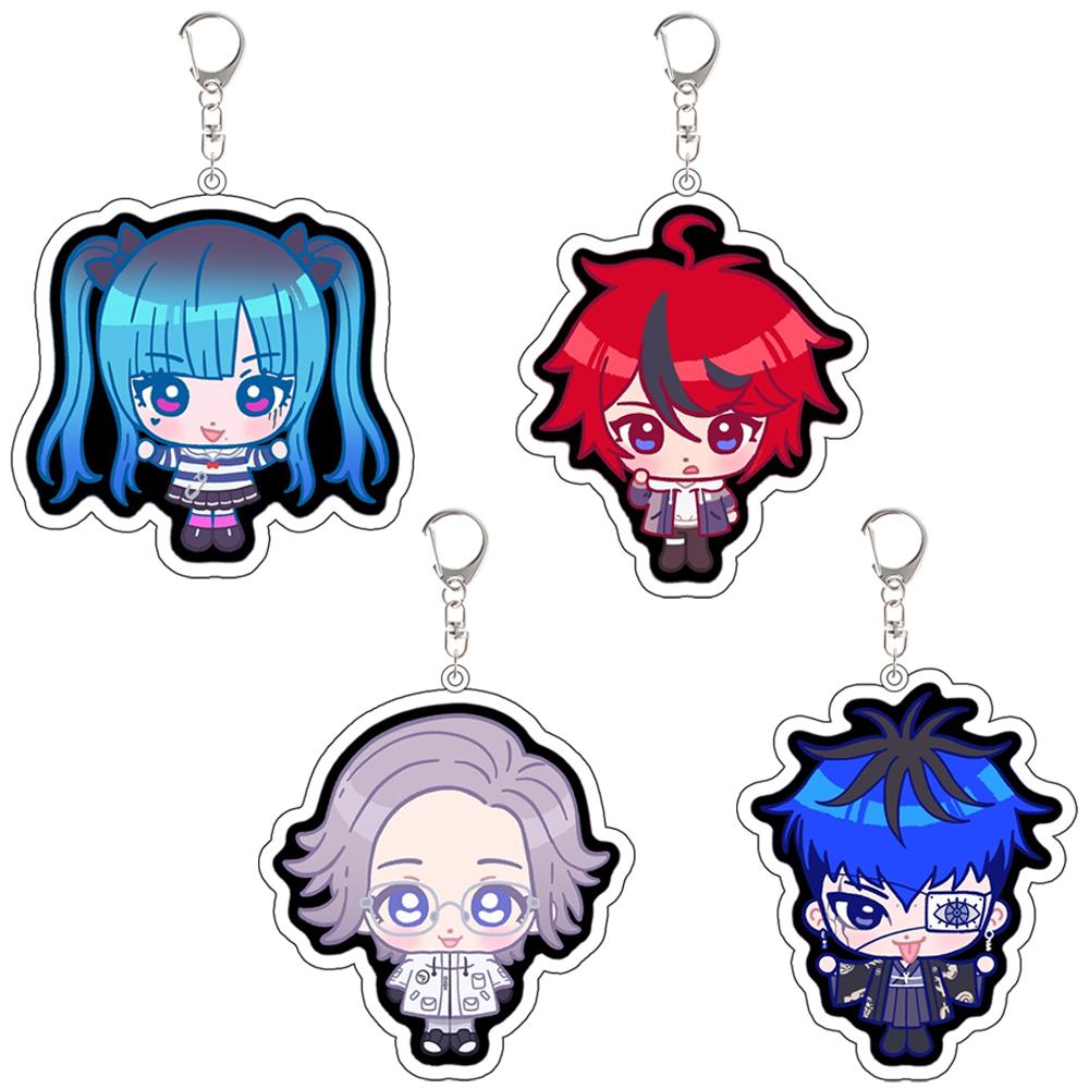 Game The Hundred Line Takumi Sumino Darumi Amemiya Eito Aotsuki Yugamu Omokage Acrylic Keychain Pendant Valentine's Day Gift