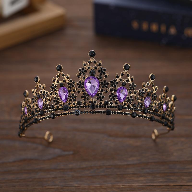 

Свадебная корона Грандиозная свадебная корона Аксессуары для свадебного платья Хрустальная корона Головной убор для вечеринки по случаю дня рождения