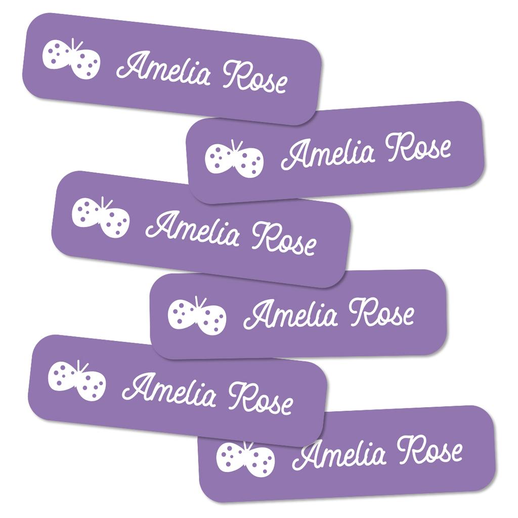 132 Personalized Name Stickers For Kids Custom Waterproof Name Labels For Bottles Lunch Boxes School Supplies