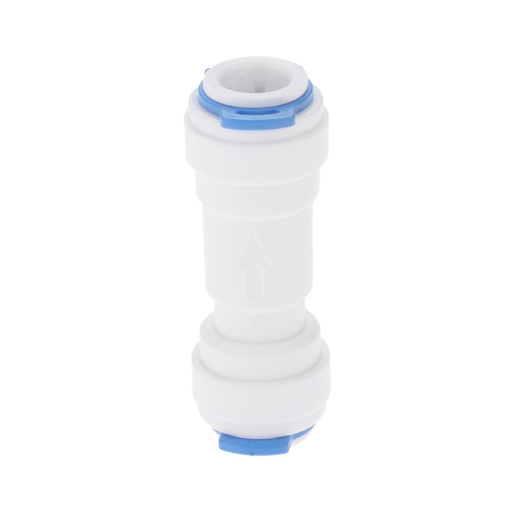 3/8" (9.5mm) Pushfit Tube Non-Return One Way Check Valve For RO Water Filter System Reverse Osmosis RO Water System Purifier 1pc