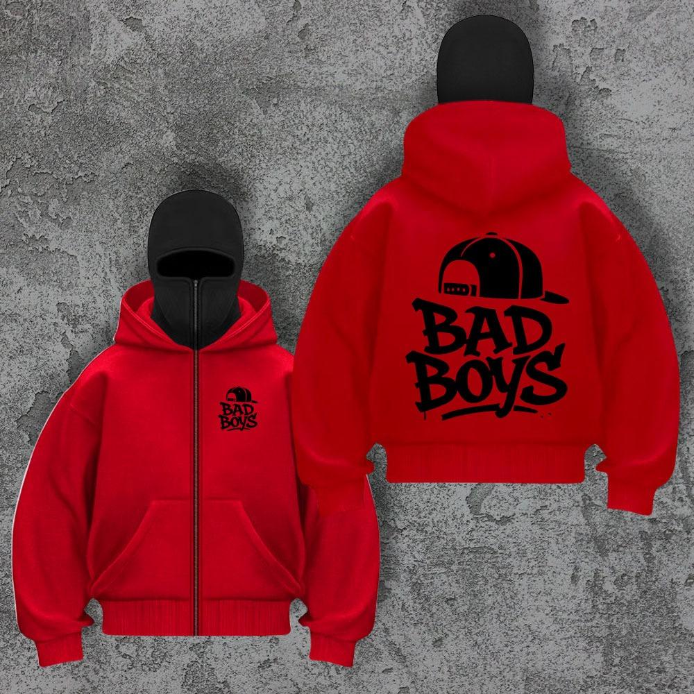 Amerikanischer High Street Hoodie mit Aufdruck, lockerer Passform und Nischen-Doppellagen-Hoodie für Paare, Trendiges Oberteil für Herren
