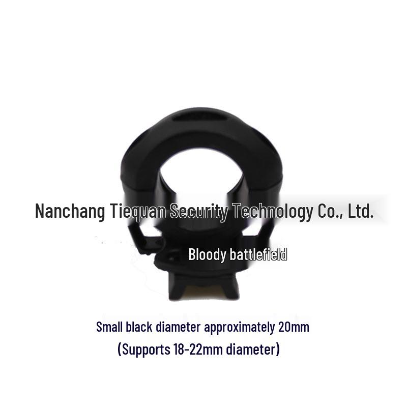 MICHIBHFAST Helmet Flashlight Clip: Quick-Release Cycling Rail Mount for Outdoor Use