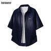 Camisa Casual Masculina de Manga Curta