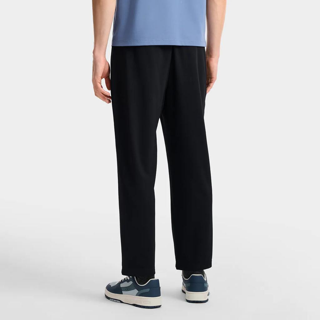 Fila White Fashion Classic Simple Basic Solid Color Casual Versatile Comfortable Knitted Sports Pants Men bottoms Black F11M623609FBK