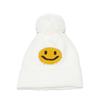 Autumn and Winter New Wool Hat Fleece Thickened Warm Cold Hat Casual Versatile Smiley Face Knitted Hat Women