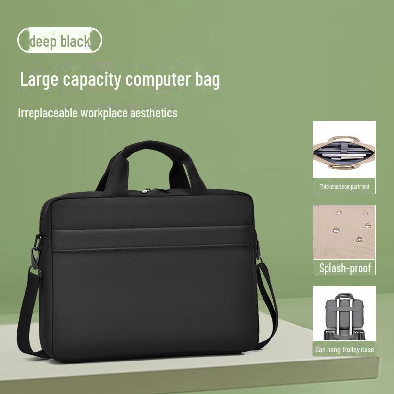 Servietă antișoc cu un singur umăr pentru laptopuri de 15,6 inchi - Compatibilă Huawei și Dell