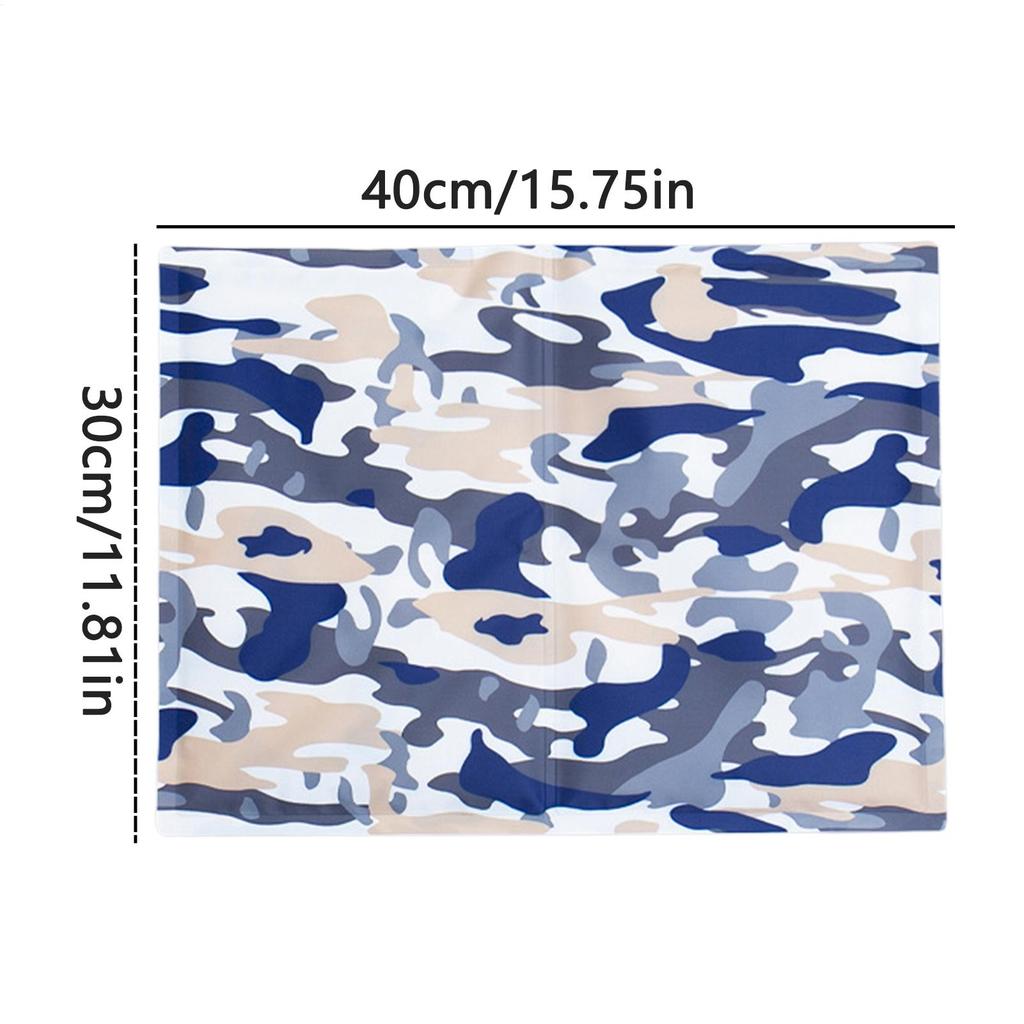 Dog Cooling Mat Dog Cooling Crate Gel Pad Heat Dissipation Summer Relaxation Pet Sleeping Accessories For Backyard Kennels
