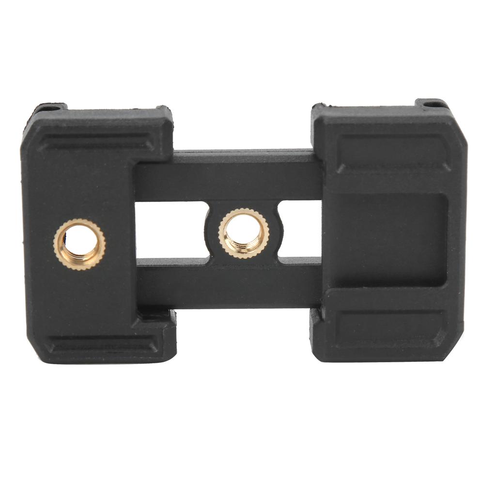 Uchwyt na telefon z gorącą stopką, zacisk mocujący telefon komórkowy, przenośny klips typu E z podwójnym otworem