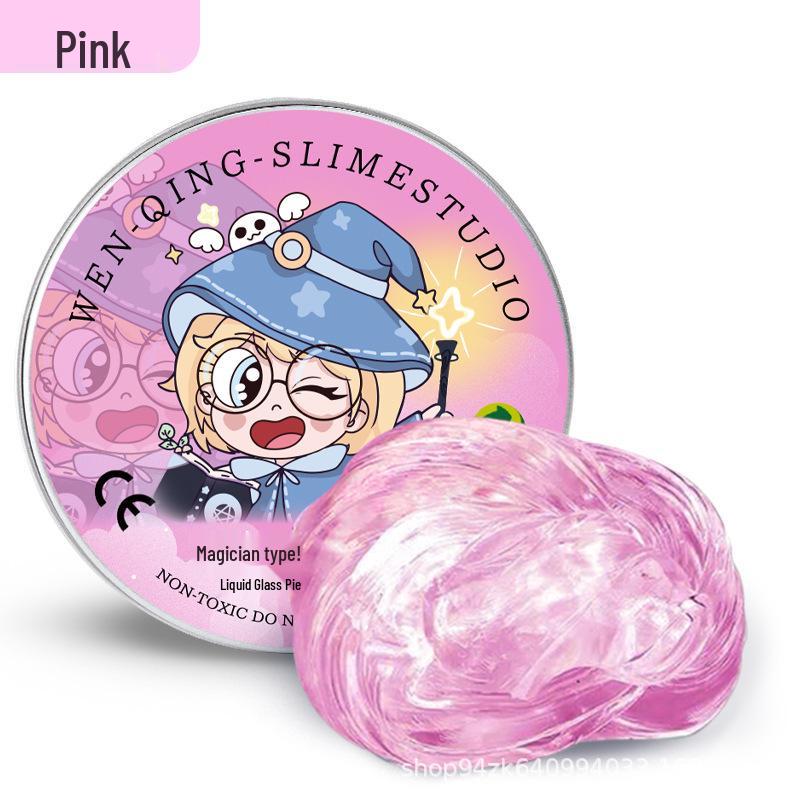 

Игрушка Жидкий Стеклянный Пластилин, меняющая цвет - Неньютоновская, Снятие стресса, Прыгающая глина