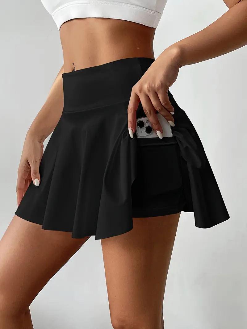 

Women s Versatile Summer Casual Skirt: Age-Reducing, Waist-Gathering, Pocketed Lazy Style Extra Large чёрный