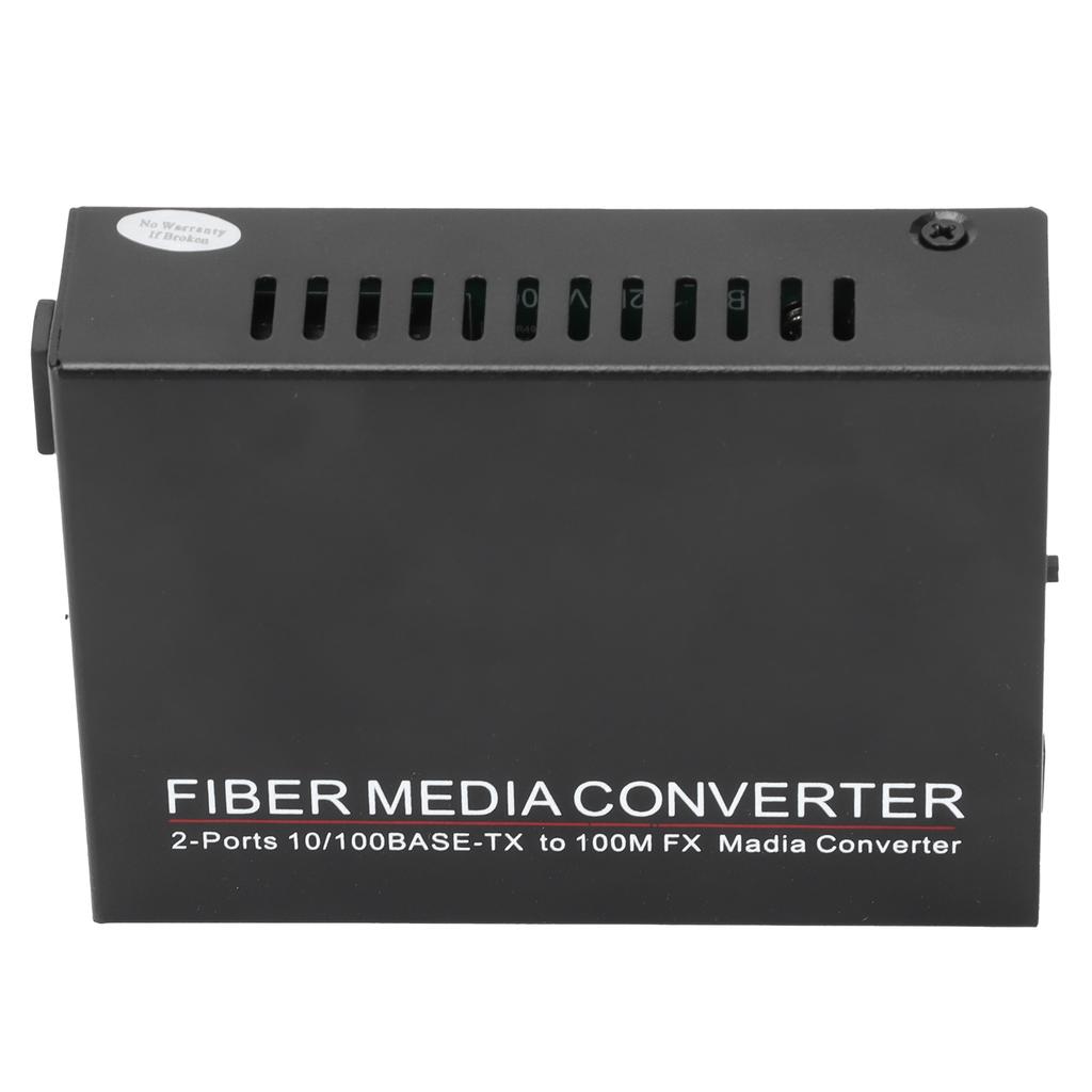 2 Ports Ethernet Fiber Switch TBCMC3412ES20A Plug Play Stable Sturdy Computer Networking Switches