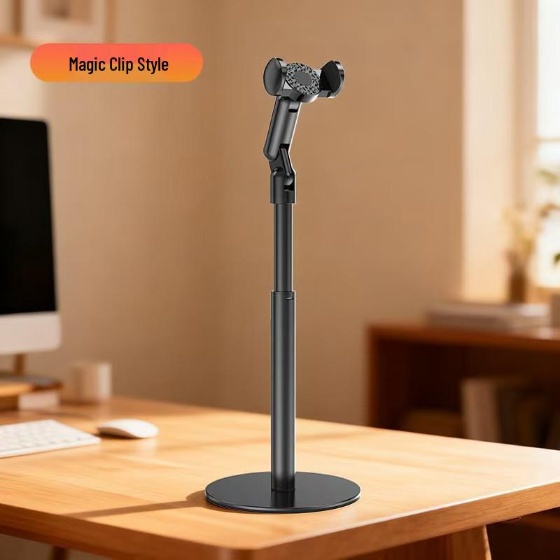 

Rotating Telescopic Phone & Tablet Stand for Overhead Videos & Live Streaming with MagSafe Compatibility