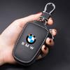Leather Car Keychain Key Holder Organizer Key Wallet Key Case For BMW e46 e90 e60 f30 f10 e39 f20 e36 g20 g30 e87 e92 Accessorie