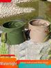 Seau à eau portable multifonctionnel pour le voyage, le camping, le trempage des pieds, la pêche et les activités de plein air