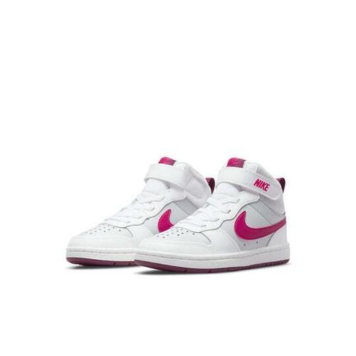 

Nike Court Borough Mid 2 PS Pure Platinum Pink Prime CD7783-006 EU 31 чистый/платиновый