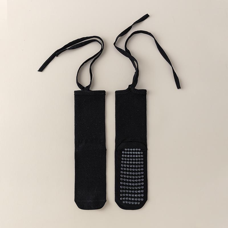 Dopamine Yoga Socks: Non-Slip, Strappy, and Colorful Mid-Calf Pilates & Dance Socks