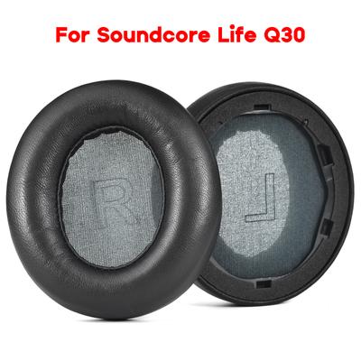 Premium Ear Pads for Soundcore Life Q30 Ear Cushions Soft Sheepskin Soft Headset Earpads Covers Luxurious Ear Pads