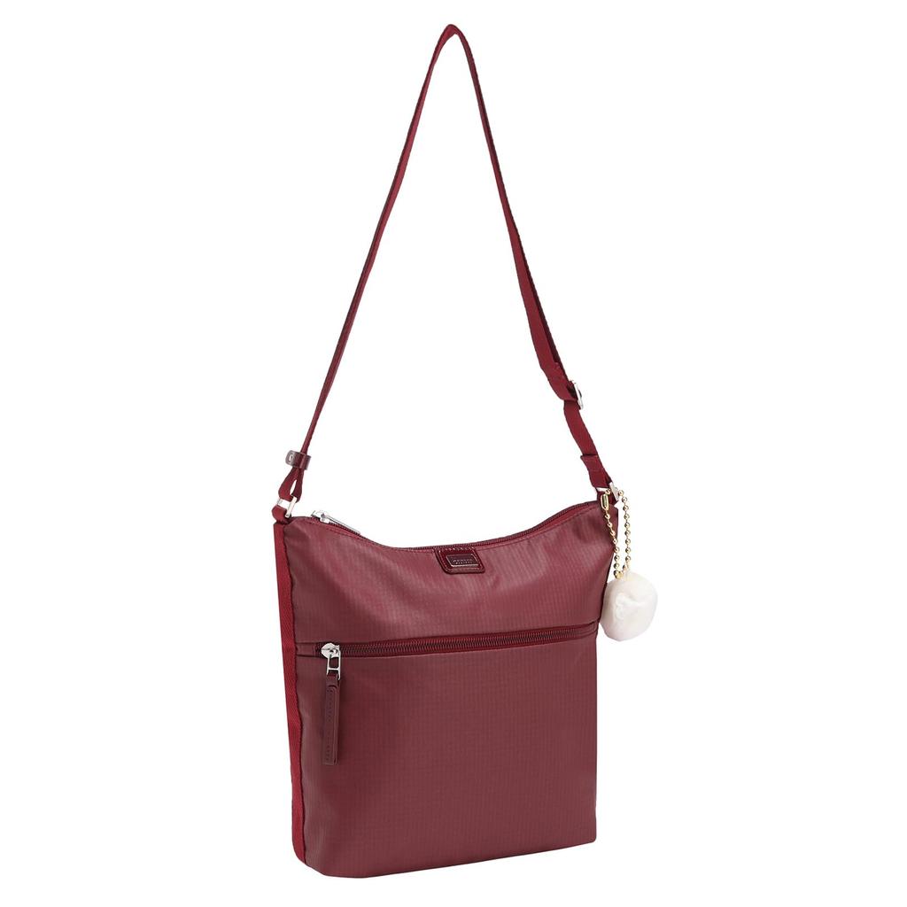 Kanana Project Collection Shoulder Bag VYG Reflet and Easy to Burgundy No. 68342, Lightweight, Stylish, Use, Women's,