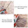 Squirrel Bed Colorful Pattern Keep Warmth Soft Texture Cute Pet Rat Squirrel Nest with Chain Small Animal Supplies