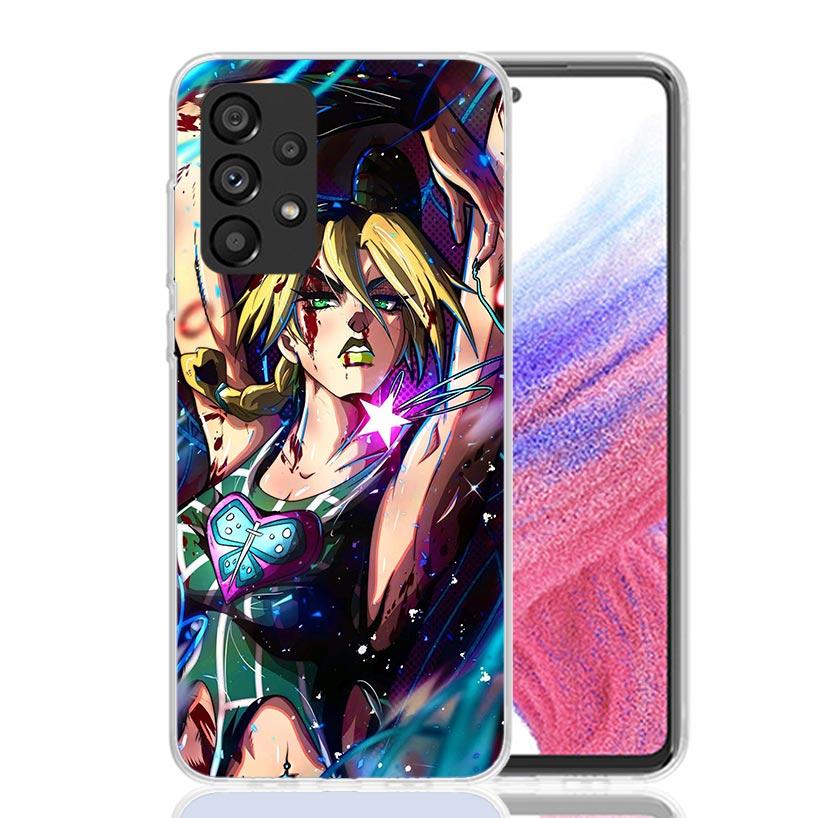 JoJo's Bizarre Adventure Jolyne Cujoh Phone Case For Samsung Galaxy A17 A16 A14 A15 A13 A57 A56 A54 A55 A53 A37 A36 A34 A35 A33